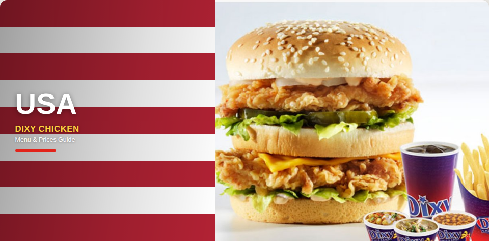 Dixy Chicken menu and prices